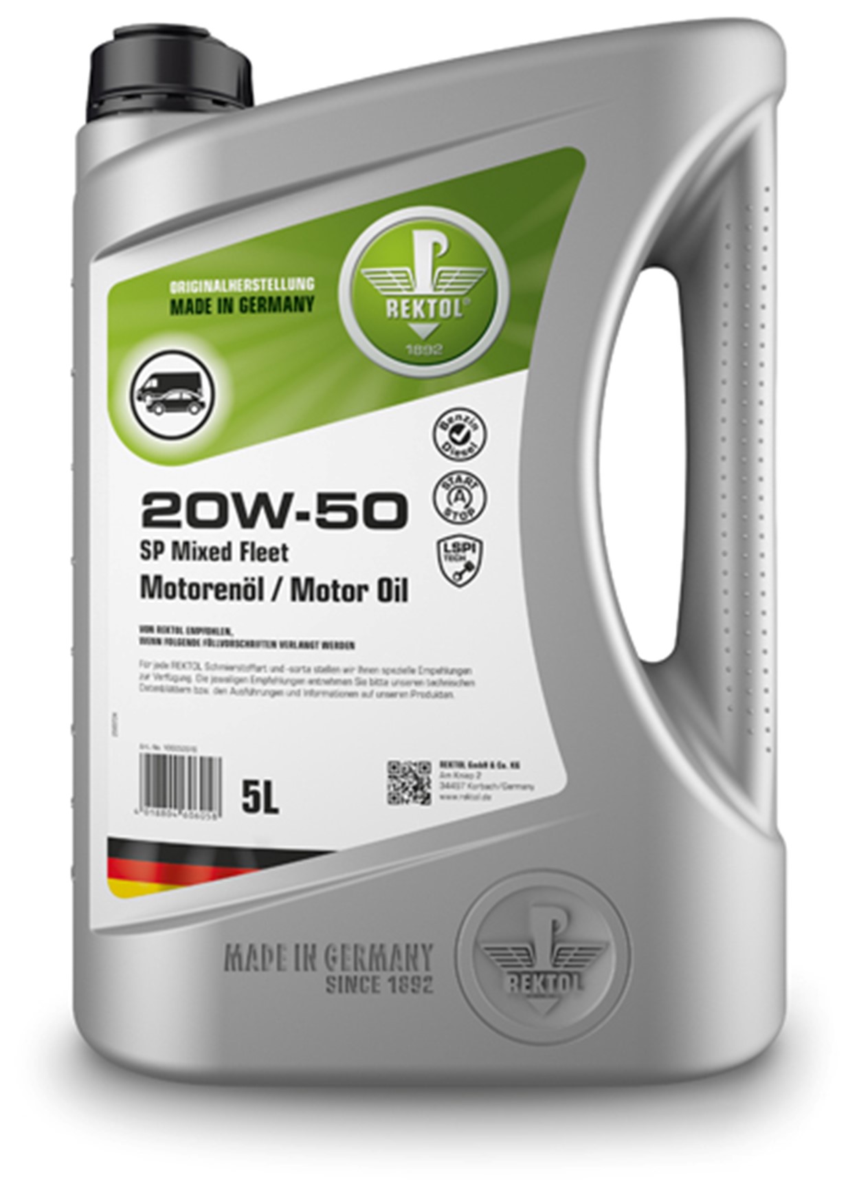 20W-50 SP أسطول مختلط